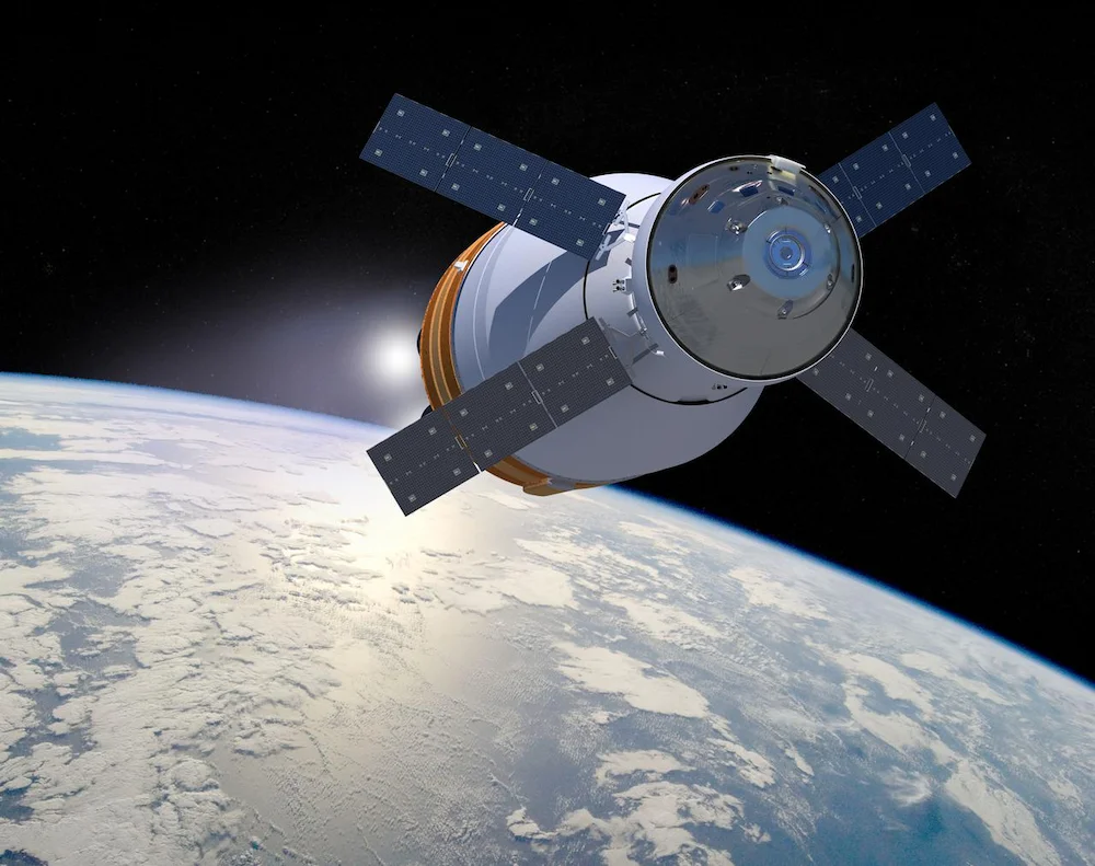 비행중인 오리온 상상도 출처 : NASA