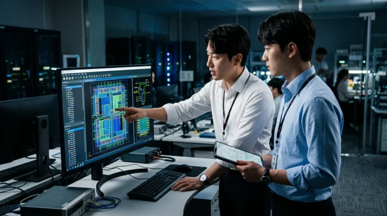 반도체 설계 엔지니어 협업