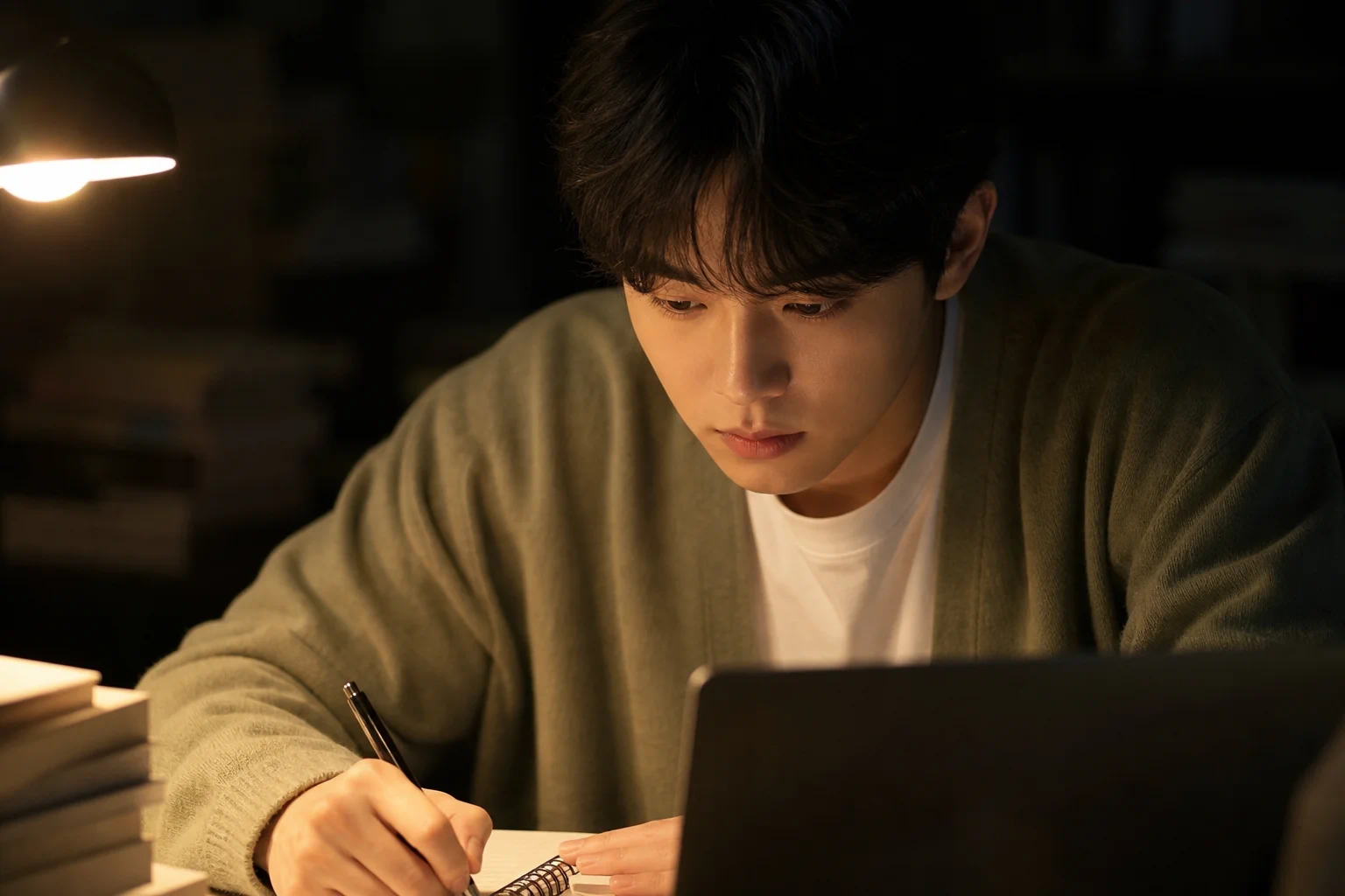 신용분석사 자격 시험을 준비하는 학생