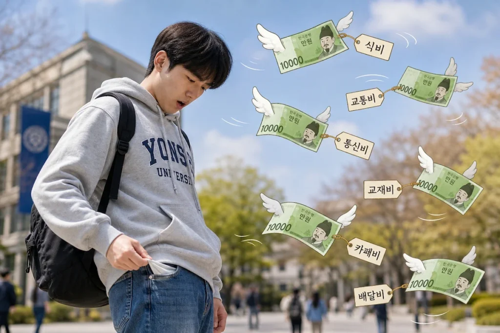 주머니에서 빠져나가는 생활비