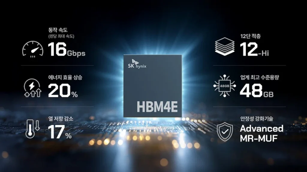 SK하이닉스 HBM4E 메모리